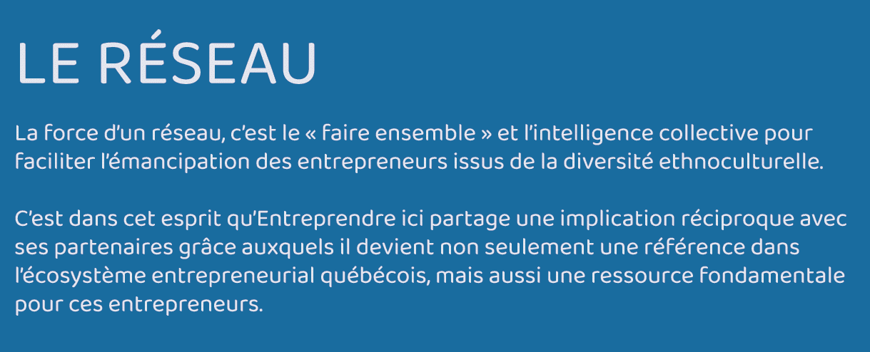 Le réseau La force d un réseau, c est le   faire ensemble   et l intelligence collective pour faciliter l émancipatio   
