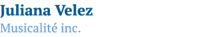 Juliana Velez Musicalité inc 