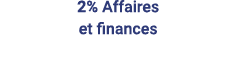 2% Affaires et finances