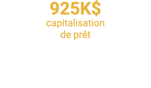 925K   capitalisation de prêt  