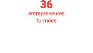 36 entrepreneures formées  