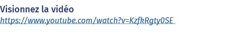Visionnez la vidéo https:  www youtube com watch v KzfkRgty0SE 